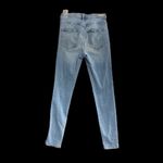 SNEAK PEEK Women’s (Juniors) High Rise Distressed Jeans Size 5 Blue Photo 3
