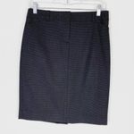 Talbots (4 Petite) Black & White Micro Polka Dot Pencil Skirt Photo 1