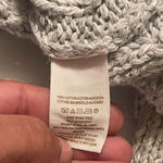 Free People  Women’s Gray XS Loose Knit Pullover Sweater Photo 7