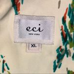 ECI  cute floral design cold shoulder style top Photo 7