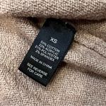 Buckle  Black Women’s Cowl Neck Tan Sweater Photo 2