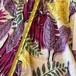 Jane + Delancey Womens Tropical Print Elastic Waist Wide Leg Pants Size L resort Purple Size L Photo 7