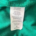 Ambiance Apparel Short Sleeve Green Ribbed Top Juniors Medium Size undefined Photo 4