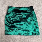 Ba&sh  Green Satin Skirt Size US 6 Photo 4