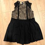Zenobia NWT Black Nude Lace Skater Dress Jr PLUS 3XL 3X Sexy LBD NEW Photo 2