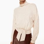 Wilfred Aritzia Lorin Sweater Tie Waist Wool Alpaca Blend Women Size XXS Photo 1