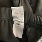 Bar III bar lll Size 1X Pleather Look Pants with Pant Leg Zippers Stretch Waistband Photo 6