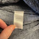 Pure Jill Petite XL Linen Cotton Gauzy Cropped Pockets Drawstring Travel PXL Blue Photo 7