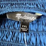 Madewell NWT  Sicily Dress PXL Blue Smocked Midi Dress Sleeveless Summer Casual Photo 4