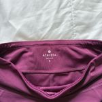 Athleta Laser Mesh Sonar Capri Leggings Purple California Plum Womens Size Small Photo 4