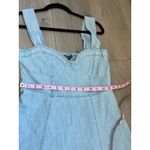 Gap  Sweetheart Blue Denim Mini Dress Women’s Medium Photo 4