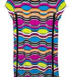 Laundry by Shelli Segal Multicolor Bright Neon Abstract Print Dress Size XS Photo 1