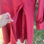 Who What Wear Ruffle Long Sleeve Dress Photo 1