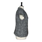 Coldwater Creek Blazer Cap Sleeve 3 Button Black White Tweed Women’s Size 18W Photo 2