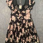 Free People Women Size Small Floral Boho Girly Tilly Printed Tunic Dress New Photo 1