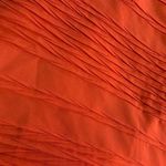 Pretty Little Thing Pretty Little Things Orange Textured Gathered Maxi Shirt Dress size 14 Photo 6