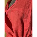 Athleta Playa Wrap Dress women’s 6 100% Linen Tie Waist NWT coastal summer chic Photo 8