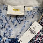 Anthropologie  Maeve Blue Arwen Ikat Duster NWT Medium/Large M/L Photo 6
