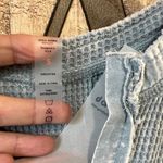 Mono B Clothing Mono B Boutique Light Blue Textured Tank Top Photo 2