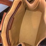 Ralph Lauren Black Watch Coated Canvas Leather Shopper Tote Shoulder Bag Vintage Photo 13