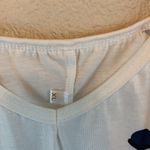 Floral dress sz XL casual vacation flowers boho resort mini dress beach coverup Blue Photo 4