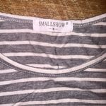 Smallshow Long Sleeve Side Ruched Maternity Tops
Gray Striped Maternity Top Gray Size undefined Photo 3