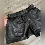 Athleta  Black High Waist Shorts Relaxed Fit Photo 4