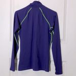 Nike Pro Purple Running Half Zip Medium Photo 1