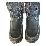Timberland Fauna Tall Suede moccasin lace up Boots Black size 7.5 Photo 14