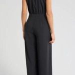 NWOT Rhone Mirage collared wide leg Sleeveless casual black jumpsuit sz 12 Photo 1
