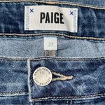 Paige  Denim Women’s Size 24 Medium Blue Wash Jimmy Jimmy Cut Off Jean Shorts Photo 4