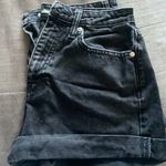 Wild Fable  Black Highest Rise Mom Jean Shorts Photo 4