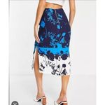 Ted Baker‎ Selaah Bluebell Side Slit Skirt Blue Size 4 Photo 9