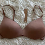 SKIMS Wireless Form Pushup Plunge Bra Sienna Size 34C Photo 0