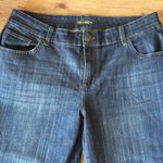Lee  Blue Straight Mid-Rise Denim Jeans Size 16 long Photo 1