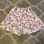 Who What Wear  paperbag floral shorts size 4 Photo 0