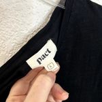 Pact  Avery Dress Womens Size Large Black Cotton Twist Back Organic Rare Photo 1
