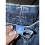 Nautica VTG Y2K  Jeans Women's 12 Boot Cut Denim Low Rise‎ Photo 3