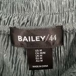 Bailey 44 Women's Teal Crinkle Textured High Waisted Flowy Wide Leg Pants Size M Photo 3