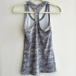 Lululemon Cool Racerback || *Nulu - Frozen Vista Alpine White Multi, Medium Photo 7