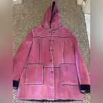 Newport News NWOT  Suede Pink Patchwork Jacket, Size XL Photo 9