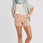 Universal Threads NWOT Rose Pink High Rise Shorts Cutoff Fringe New Photo 0
