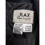 Flax by Jeanne Engelhart 100% Wool Coat Cotton Velour Trim Fully Lined Sz S Photo 5