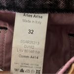 ARIES Acid Wash Batten Jeans in Rose Photo 14