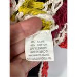 Trendology Boho Hippie Crotched Open Knit Top Size Medium Yellow Photo 5