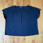 HONEYLOVE BlissWear Short Sleeve Top Black XL Photo 1