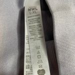 Madewell  MWL Ribbed High Waist Leggings Size L-XL Gray Athleisure‎ Photo 2