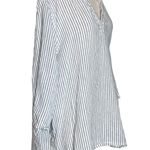 Artisan NY  linen stripe lagenlook blouse Photo 2