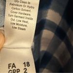 St. John Size Medium Silk Spandex Blend Plaid Lagenlook Short Sleeve Blouse Photo 11