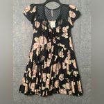 Free People Women Size XSmall Floral Boho Girly Tilly Printed Tunic Dress New Photo 1